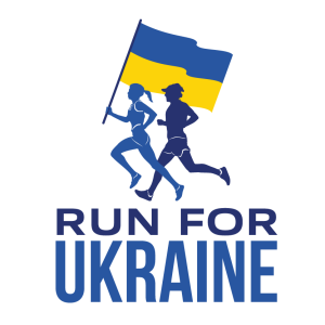 RUN FOR UKRAINE logo