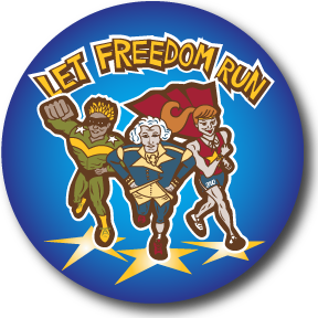 Let Freedom Run 5k - LONGMONT logo