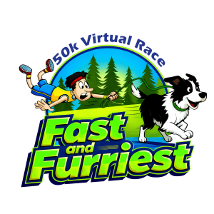 Fast and Furriest - 50k Virtual Race logo