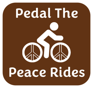 Pedal The Peace Rides logo