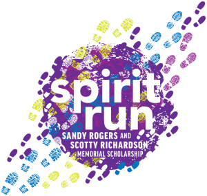 The Sandy Rogers and Scotty Richardson Memorial Scholarship 5K Run logo
