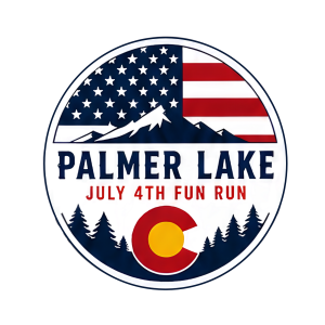 Palmer Lake July 4th Fun Run logo