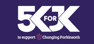 5KforJK: Moving Together to Change Parkinson's logo