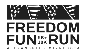 Freedom Fun Run (5K & 10K) + 1 mile run for kids logo
