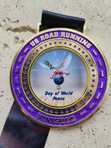 Day OF World Peace Virtual 5K, 10K, 13.1M, & 26.2M (September ) logo