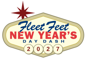 The Fleet Feet New Year's Day Dash Presented by Incredible Bank logo