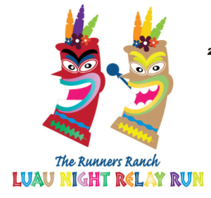 The Runners Ranch Luau Night Relay Run logo
