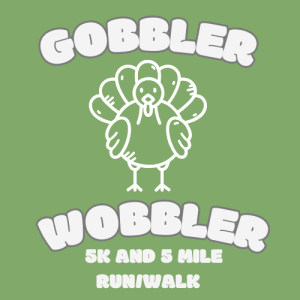 Gobbler Wobbler 5K and 5 Mile logo
