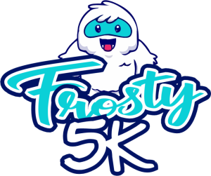 The Frosty 5K logo