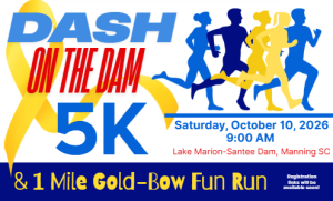 Dash on the Dam 5K logo