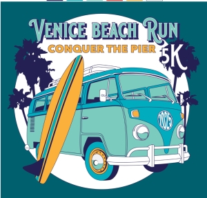 Conquer The Pier at Venice Beach 5K logo