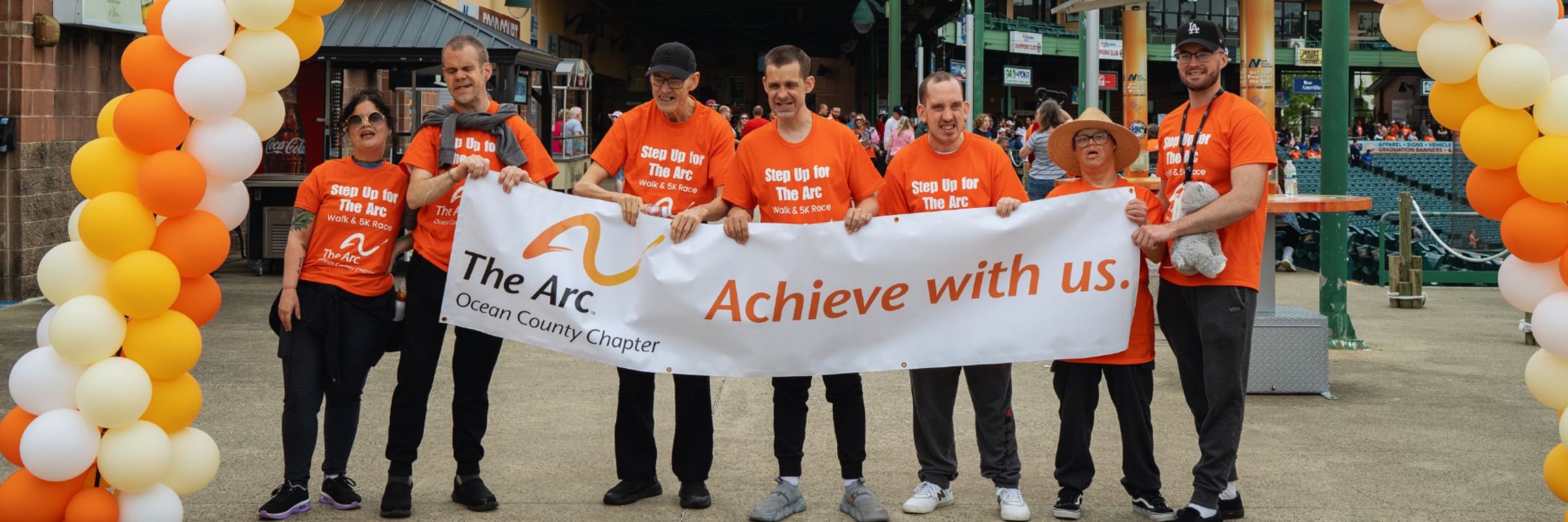 Step Up for The Arc Walk