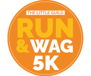 The Little Guild 13th Annual Run & Wag 5K logo