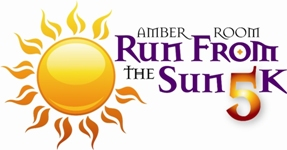 Amber Room Run from the Sun 5K logo
