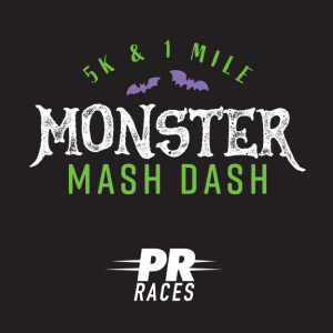 =PR= Races: Monster Mash Dash 5K & 1Mile logo