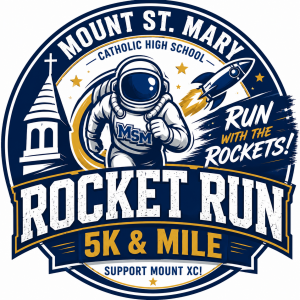 Msm XC Rocket Run logo