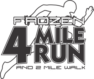 FROZEN 4 Mile Run & 2 Mile Walk logo