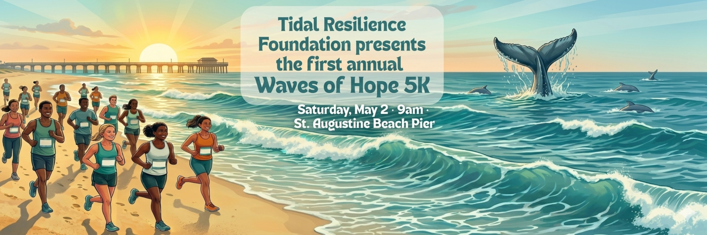 Waves of Hope 5k and 1 Mile Fun Run / Walk