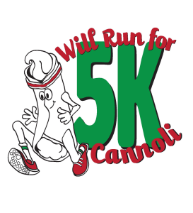 Will Run for Cannoli 5K logo