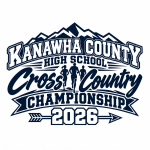 Kanawha County High School XC Championship logo