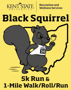 2027 15th Annual Black Squirrel 5K Walk/Run/Roll & 1-Mile Walk/Run/Roll logo