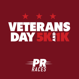 =PR= Races: Veterans Day 5K logo
