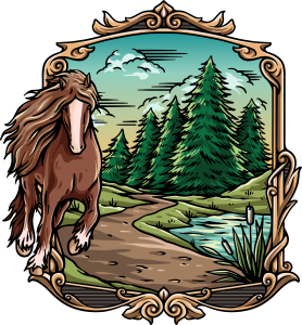 WARHORSE 100 Mile Challenge logo