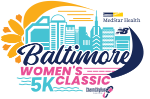 MedStar Health Baltimore Women's Classic 5K presented by New Balance logo