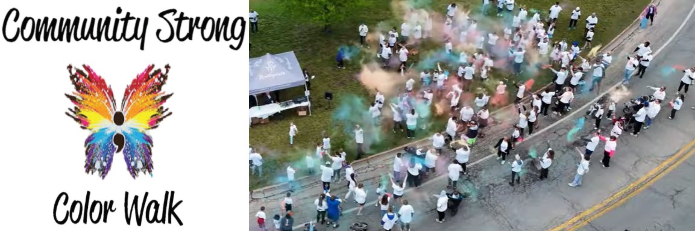 Community Strong Color Walk; Supporting Mental Health