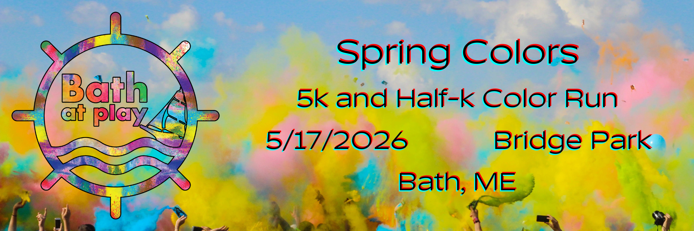 Bath at Play's Spring Colors 5k and Half-k Color Run
