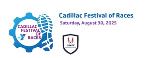 Cadillac YMCA Festival of Races logo