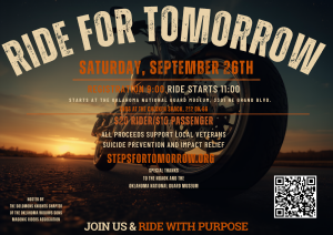 Ride for tomorrow logo