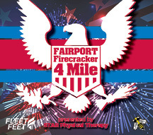 Fleet Feet Firecracker 4 Mile Presented by STAR Physical Therapy logo
