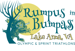 Rumpus in Bumpass Triathlon logo