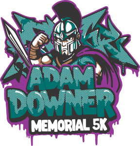 Adam Downer Memorial Suicide Awareness 5K logo
