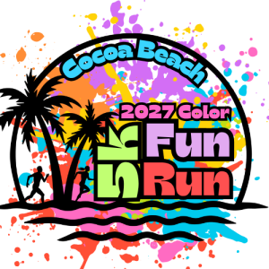 Cocoa Beach 5k Color Fun Run logo