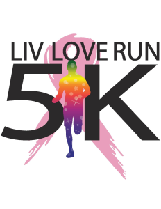 LIV LOVE RUN 5k logo