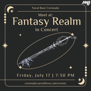 Meet at: Fantasy Realm in Concert logo