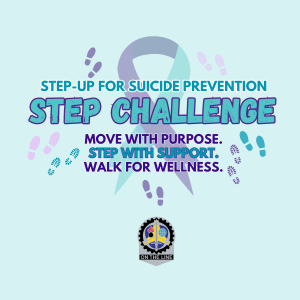Step-Up for Suicide Prevention - Step Challenge logo