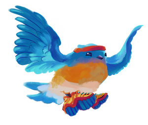 NAMI Tallahassee's Bluebird Run/Walk for Mental Health Awareness & Suicide Prevention logo