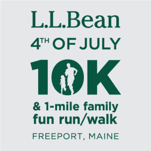 L.L.Bean 4th of July 10K and 1-Mile Family Fun Run/Walk logo