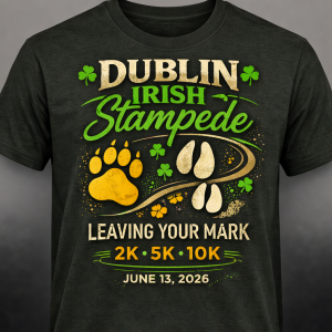 Dublin Irish Stampede 10-5-2K Run logo