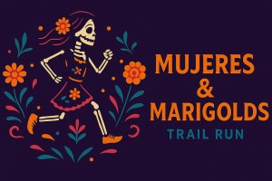 Mujeres and Marigolds logo