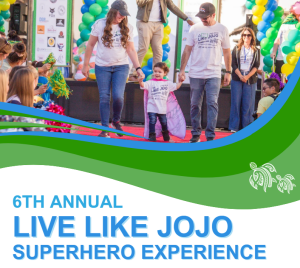 LIVE LIKE JOJO SUPERHERO EXPERIENCE 2026 logo