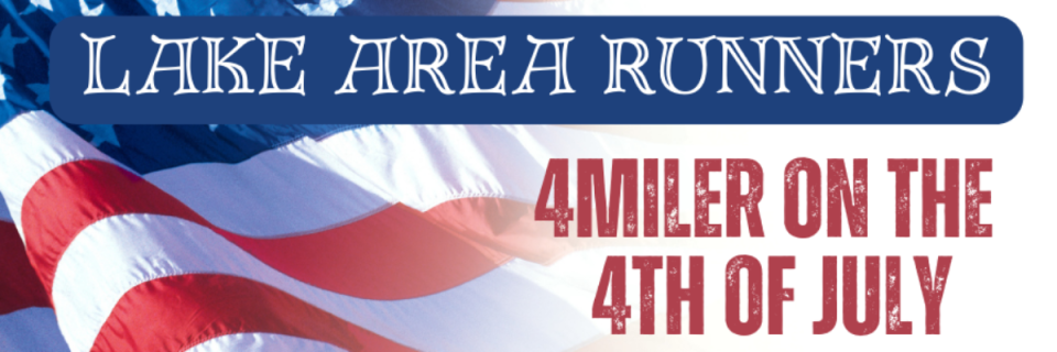 Lake Area Runners 4 for the Fourth