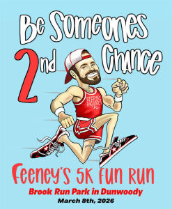 3rd Annual FEENEY'S 5K Fun Run & Virtual Run--AJC Peachtree Road Race Qualifier logo