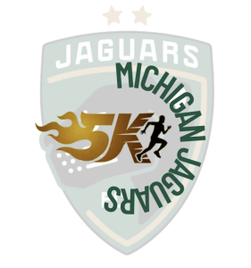 Michigan Jaguars FC 5K logo