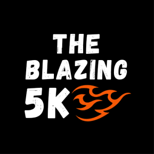 The Blazing 5k logo