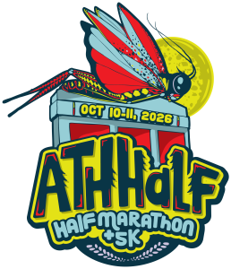 AthHalf Half Marathon and AthFest Educates 5K logo