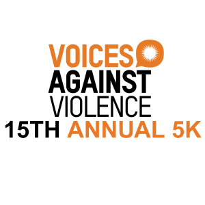 Voices Against Violence 5K Run/Walk logo